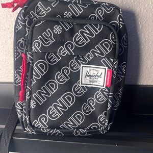 Herschel Supply X Independent Company Black and Red Backpack Classic Design